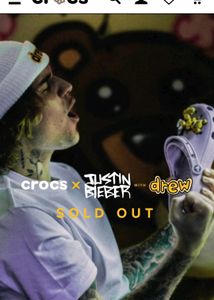 Crocs X Justin Bieber with Drewhouse