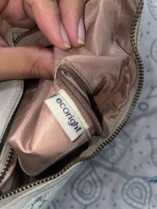 Marble Print Hobo Bag