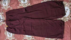 Maroon Cargo Pants