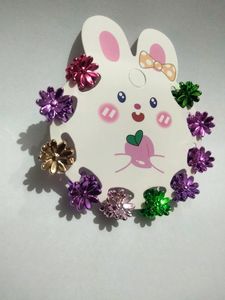 Metallic 20 Pcs Mini Claw Clips For Kids