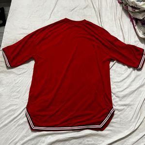 Red and Blue Striped Trim T-Shirt Pack of 2