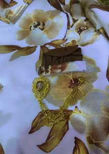 Designer Floral Ethnic Jacket &amp; Pant Set sherwani