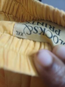 Yellow Printed Kurta and Pant