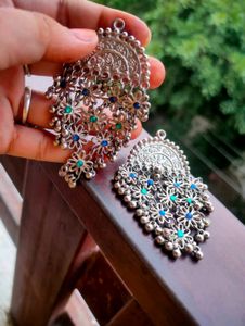 Oxidised Earrings
