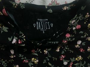 Floral Print Long Sleeve Top