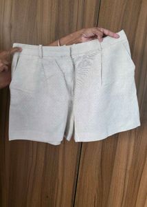Linen Blend Vest &amp; Shorts Set
