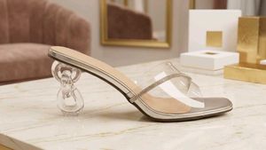 Chic Clear Strap Heel Sandals