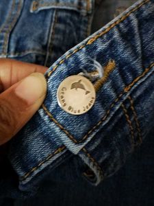 Trendy Blue Denim Jeans