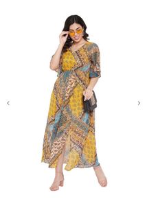 Georgette Maxi Boho Dress