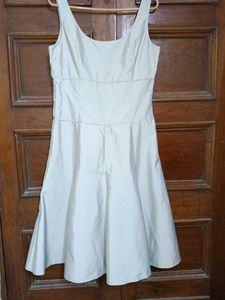Branded Satin (Estelle)New Grey Dress With Tag