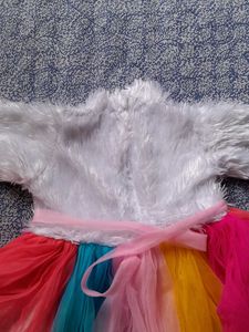 Cute Rainbow Tutu Dress