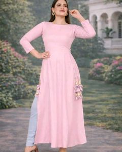 Elegant Pink Kurti