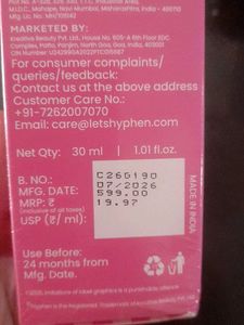 Hyphen Advanced De-Pigmentation Serum