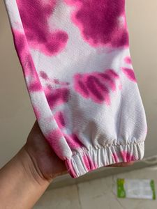 Vibrant Pink Tie-Dye T-Shirt