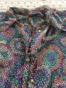Floral Print Chiffon Fabric Topper T-shirt