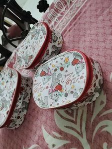 Cute Teddy Bear Cosmetic Bag Set