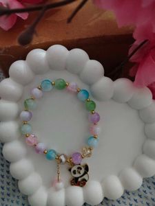 Cute Panda Beaded Bracelet