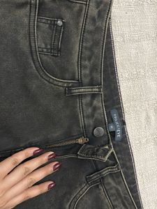 Stylish Grey Wash Denim Jeans