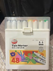48 Colors Twin Marker Set