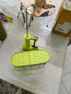 Manual hand blender and Utensil Holder Set