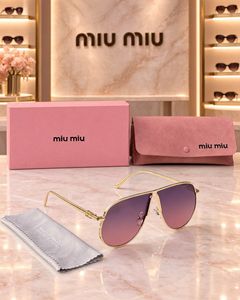Miu- Miu Aviator Sunglasse