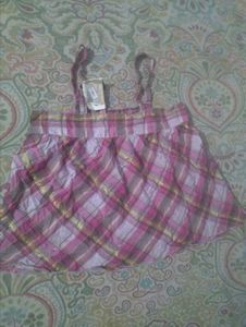 Cute Plaid Baby Doll Top age 5 year