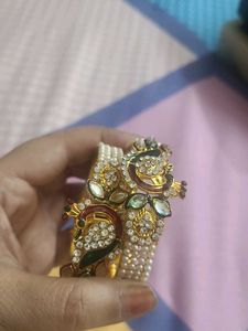 Elegant Peacock Design Bangles Set