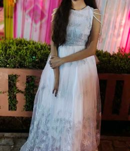 Stunning White Embellished Gown
