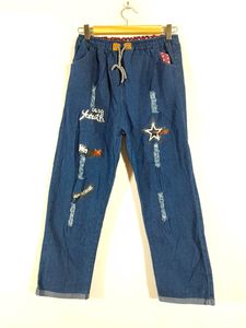 Blue Casual Denim Jeans (Women's)