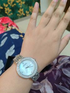 Elegant Rolex Oyster Perpetual Watch