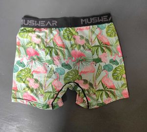 Muswear Flamingo Print Boxers