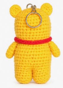 Cute Yellow Bear Keychain