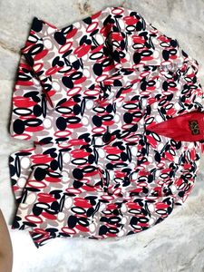Patterned Blazer