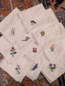 Embroidered hanky