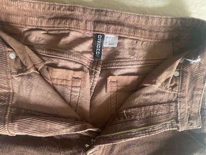 Corduroy Brown H&amp;M Pants