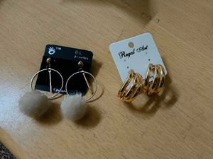 Stylish Earring Set of 2