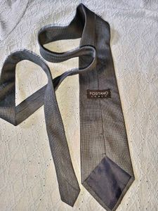 Pasitano Italy Classic Grey Textured Tie