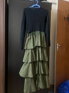 Ruffle Retro Dress