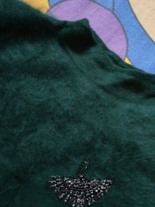 Woolen Crop Top