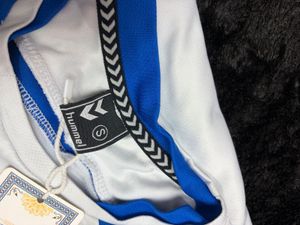 Hummel White Blue Jersey