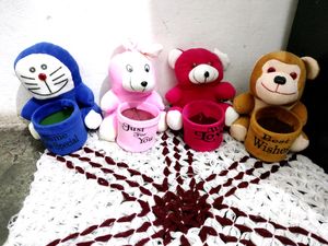 😍 COMBO 😍 SOFT TOYS PEN STAND