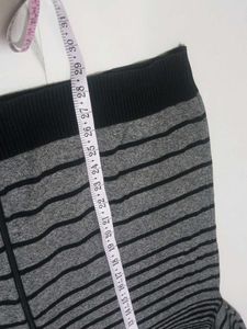 All-4 size Men's Striped Zip-Up Hoodie