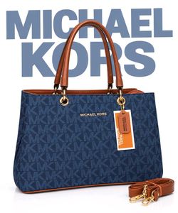 Michael Kors Blue Monogram HandBag💙