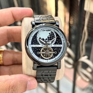 MONTBLANC HERITAGE – BLACK WORLD TIME AUTOMATIC WA