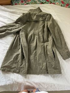 Olive Green Utility Jacket Dress