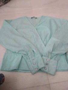 Tokyo Talkies Urban Mint Top