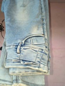 Light Wash Denim Jeans