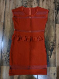 Chic Red Bodycon Dress