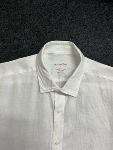 Classic White Linen Shirt