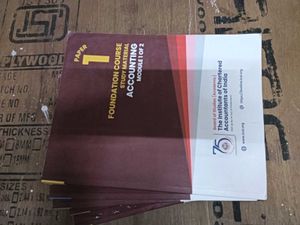 CA Foundation Course Textbooks - Accounting, Busin